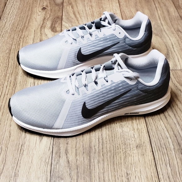 Nike Shoes - Nike Gray Black White Downshift Sneaker NWT sz 12